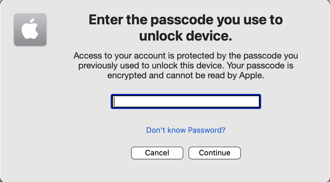 Passcode After Updating Apple Id Apple Community