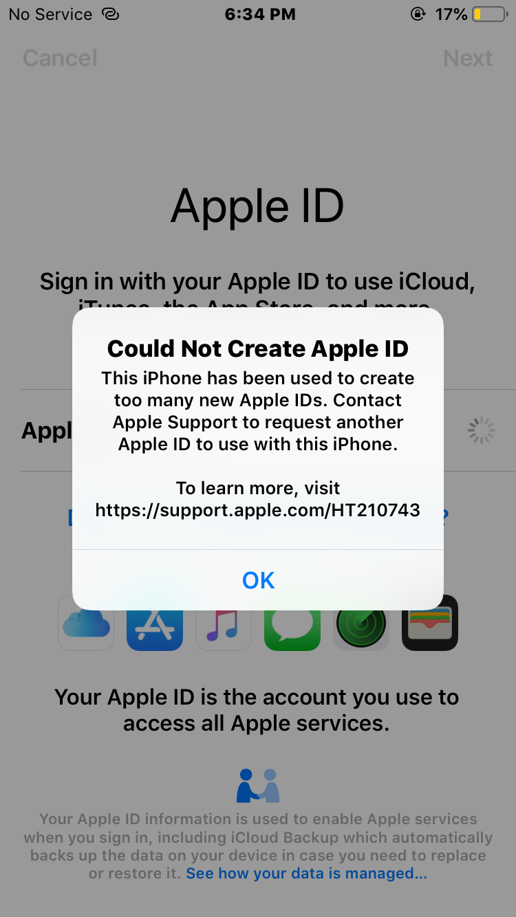 Having a problem signing in my ID - Apple Community