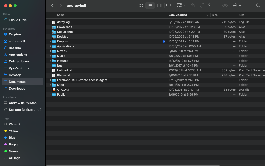 Items from my Sidebar in Finder have disa… Apple Community
