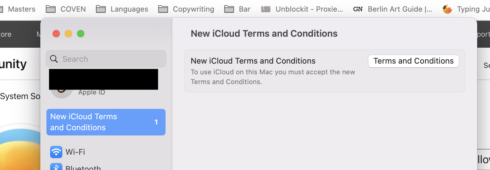 Not able to accept iCloud terms and condi… Apple Community