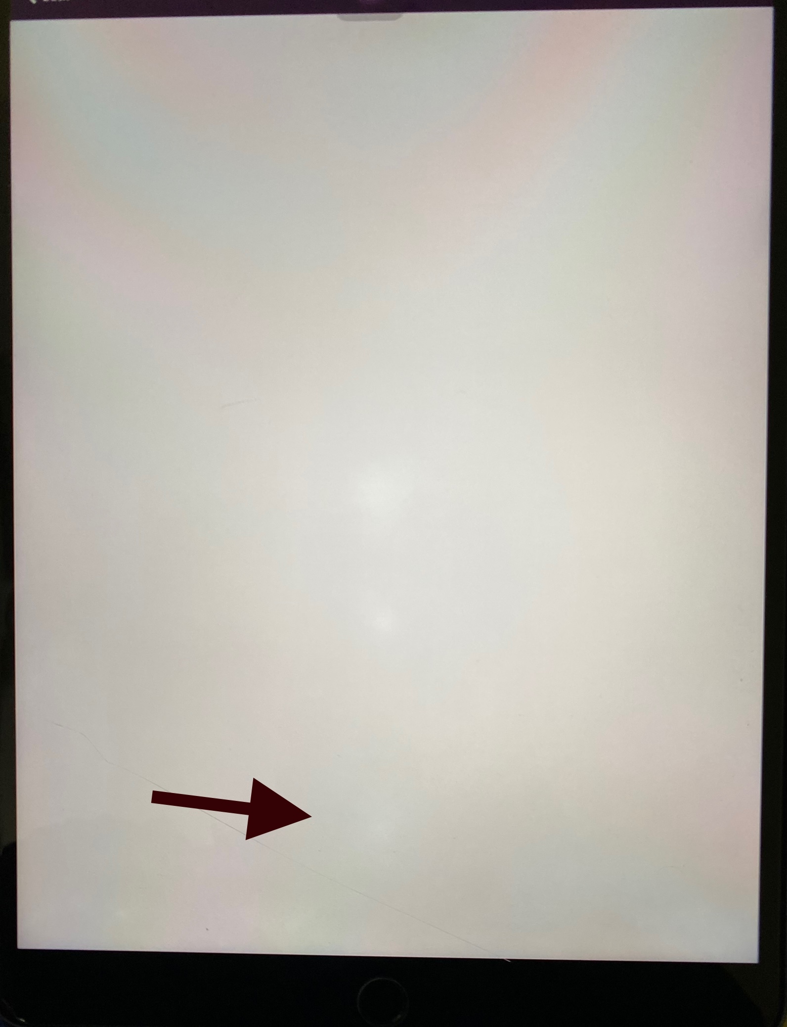 White Dots On My IPad Air 3 Apple Community