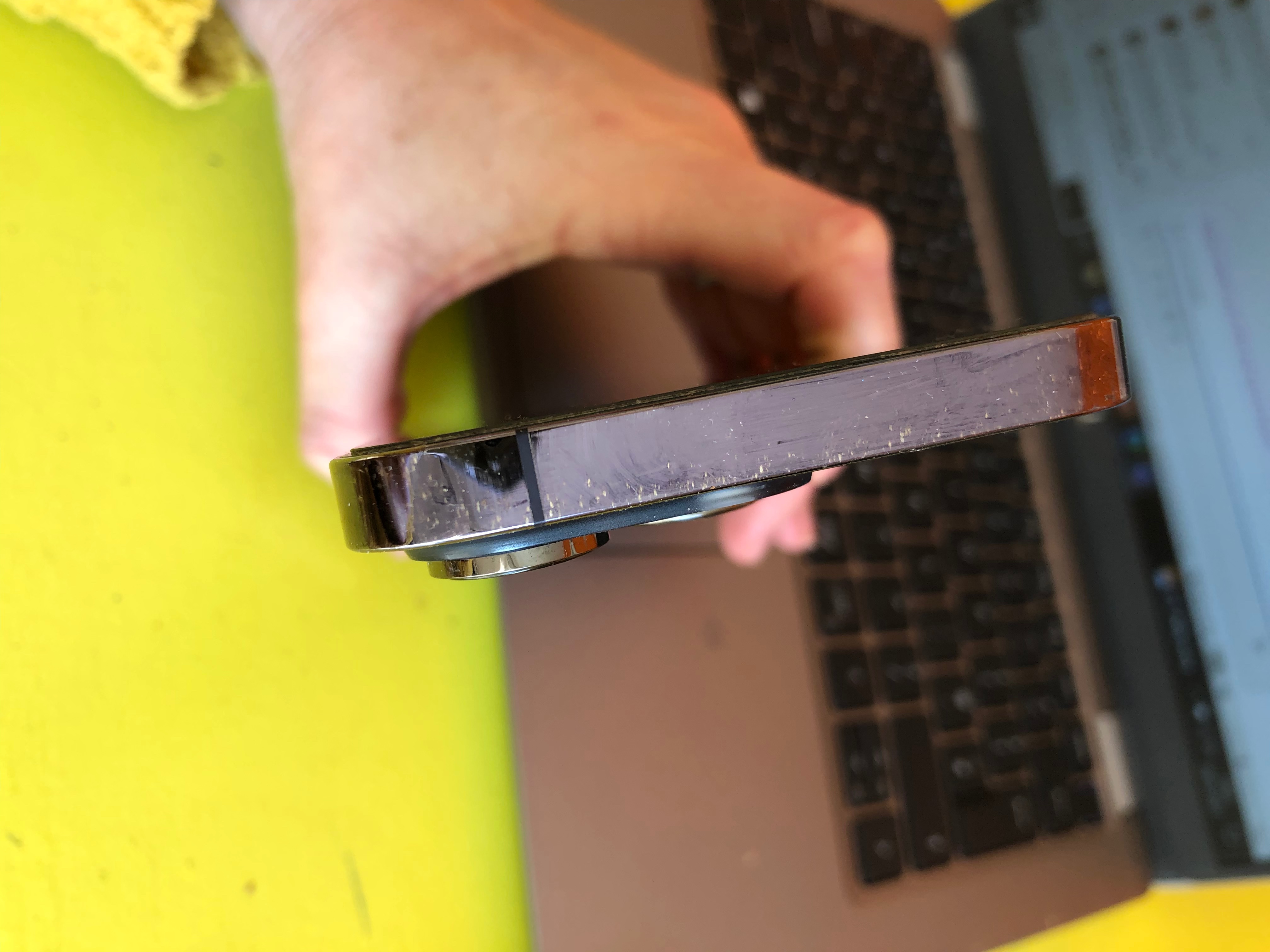 Paint coming off iPhone Apple Community