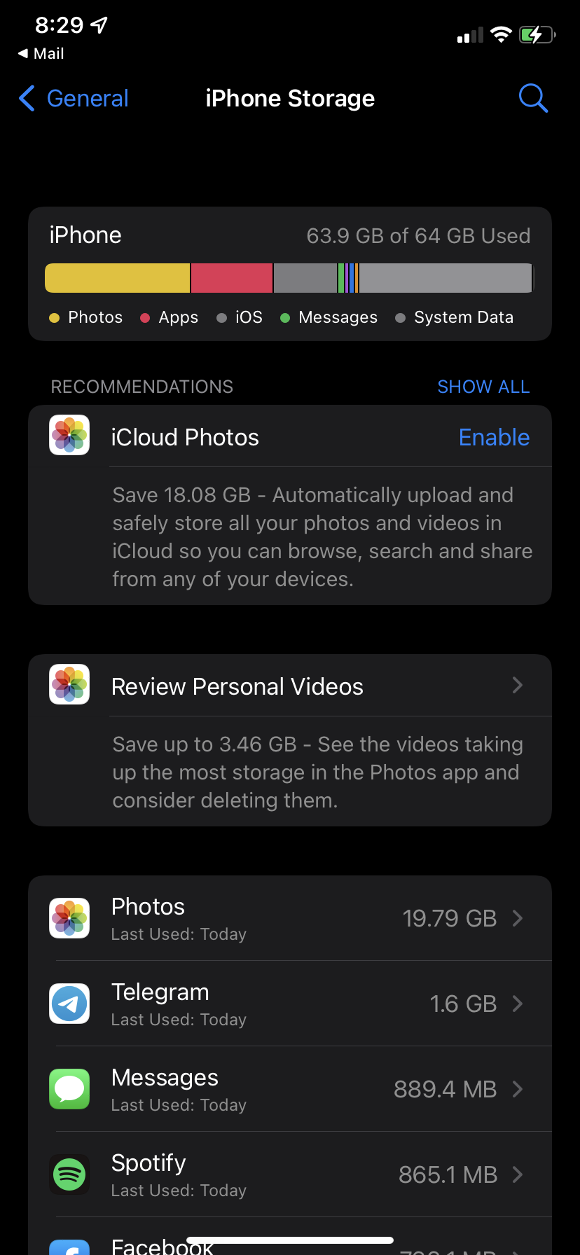 IPhone Storage Full Bug - Again - Anyone … - Apple Community