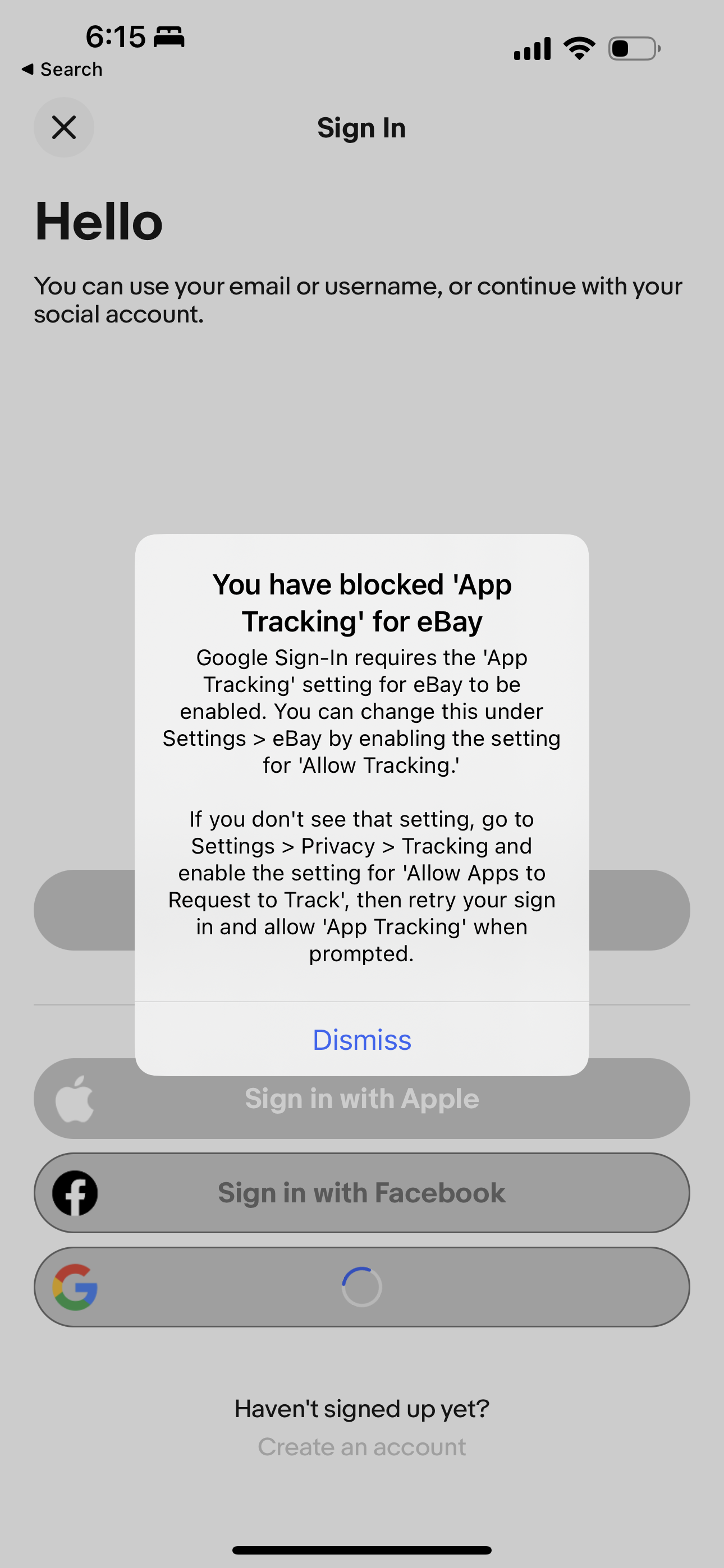 ebay-app-tracking-required-for-sign-in-apple-community