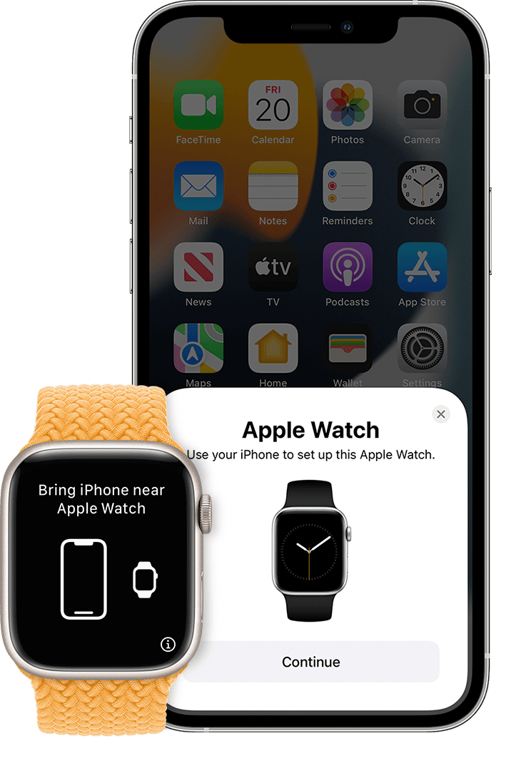 Bring iphone hot sale near apple watch