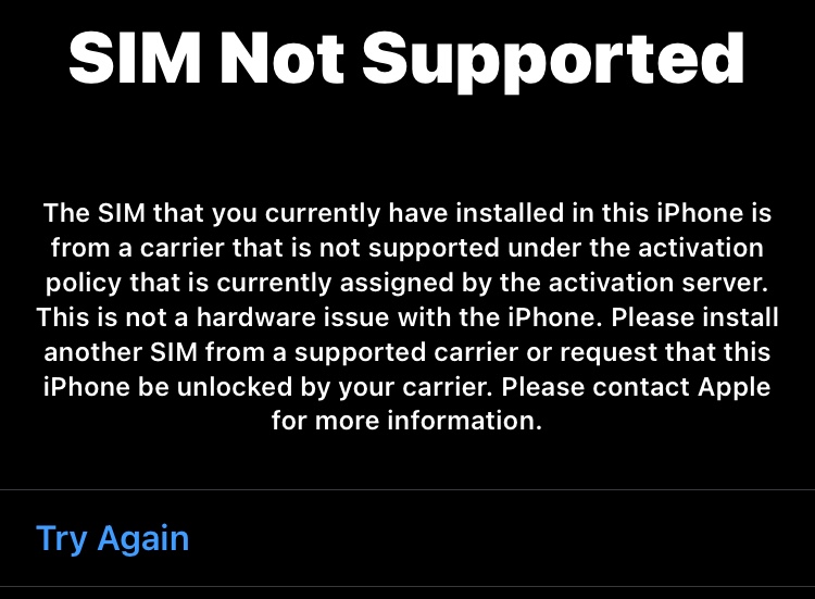 What’s the carrier of this phone Apple Community