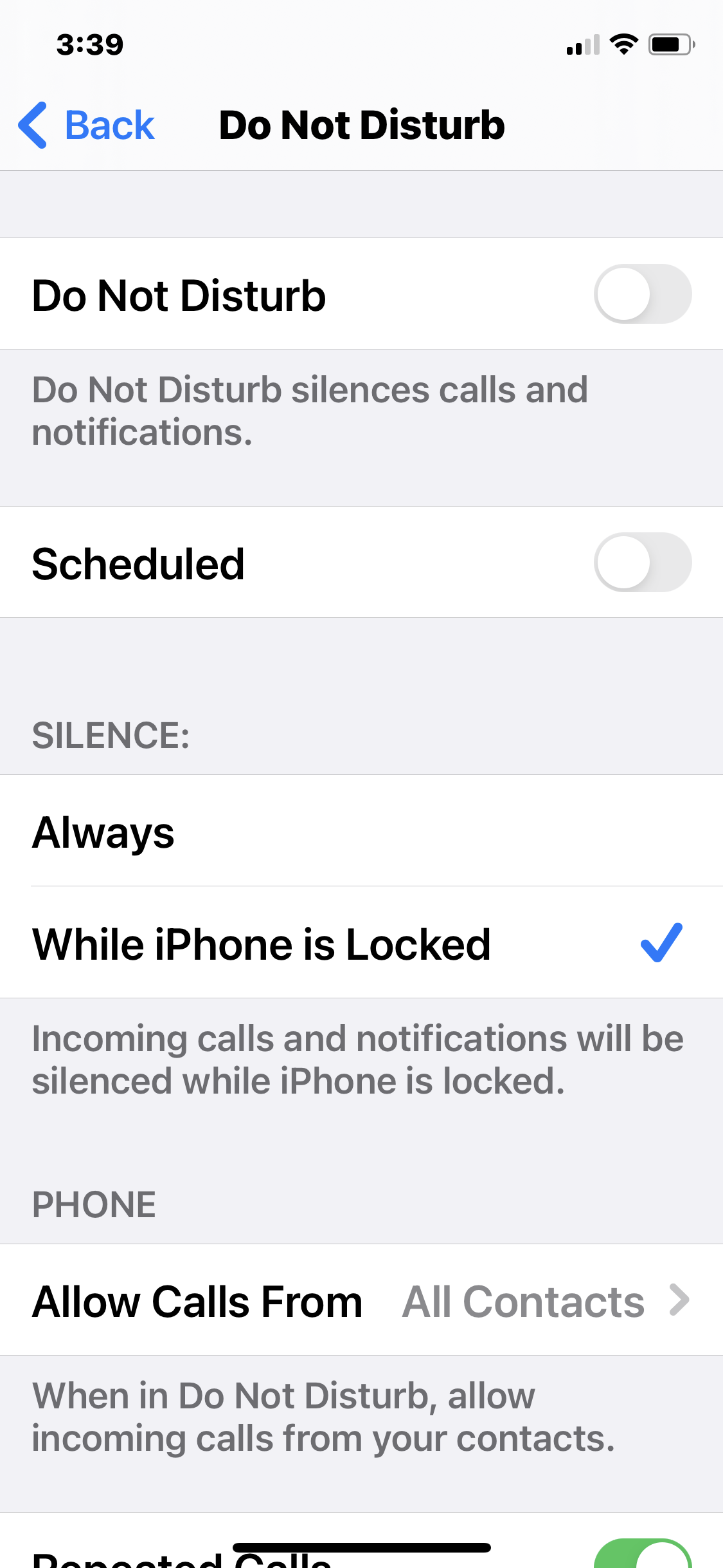 when my phone is locked, I cannot receive… Apple Community
