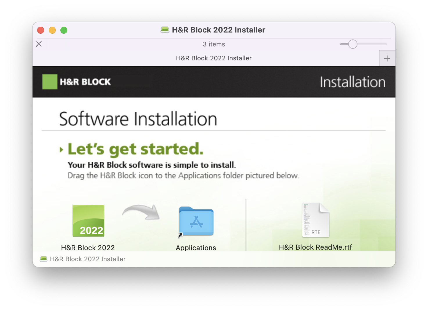 H&R Block 2022 Software Apple Community