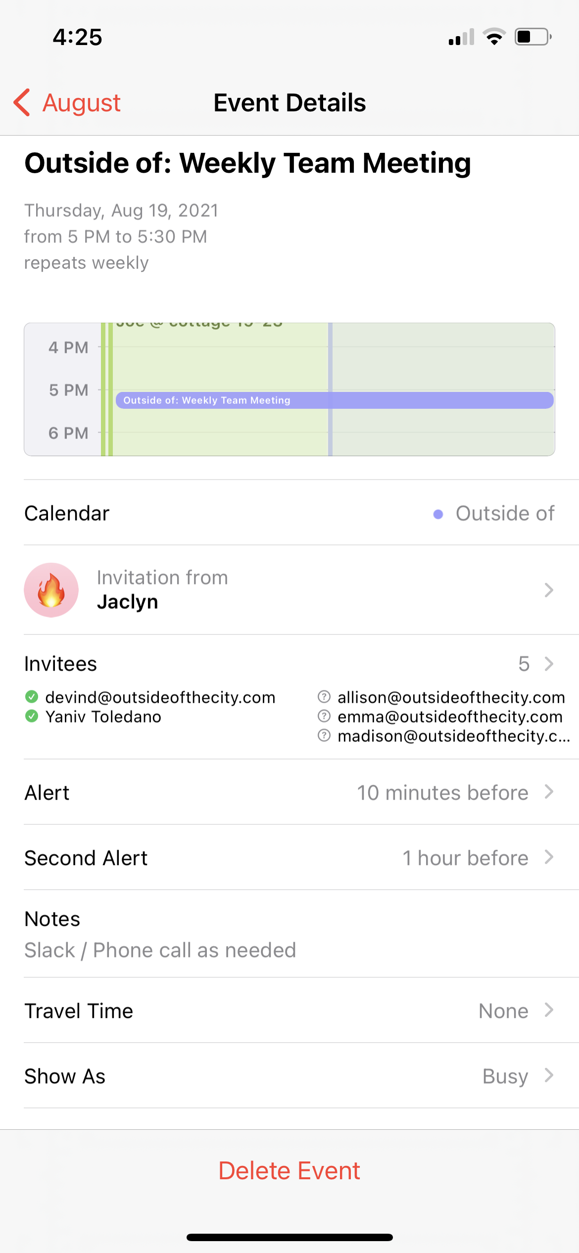 No edit button on calendar events Apple Community