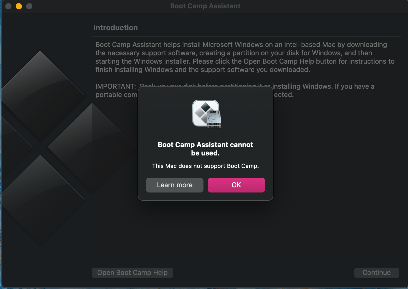 boot camp assistant says that this Mac do… - Apple Community