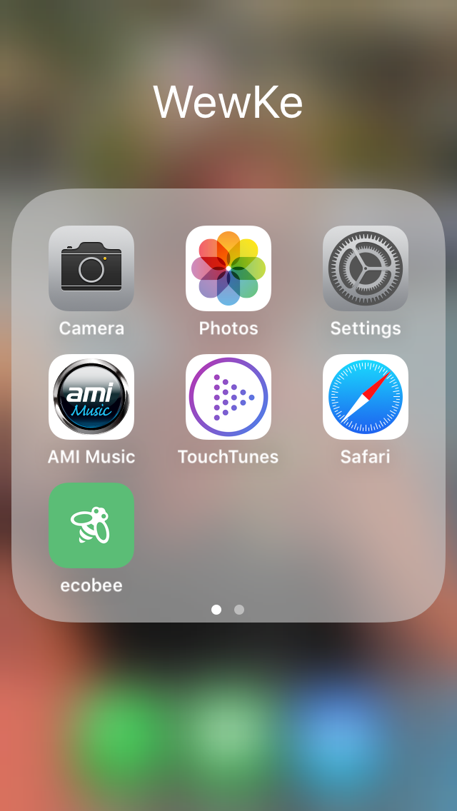 folders screen? - Apple Community