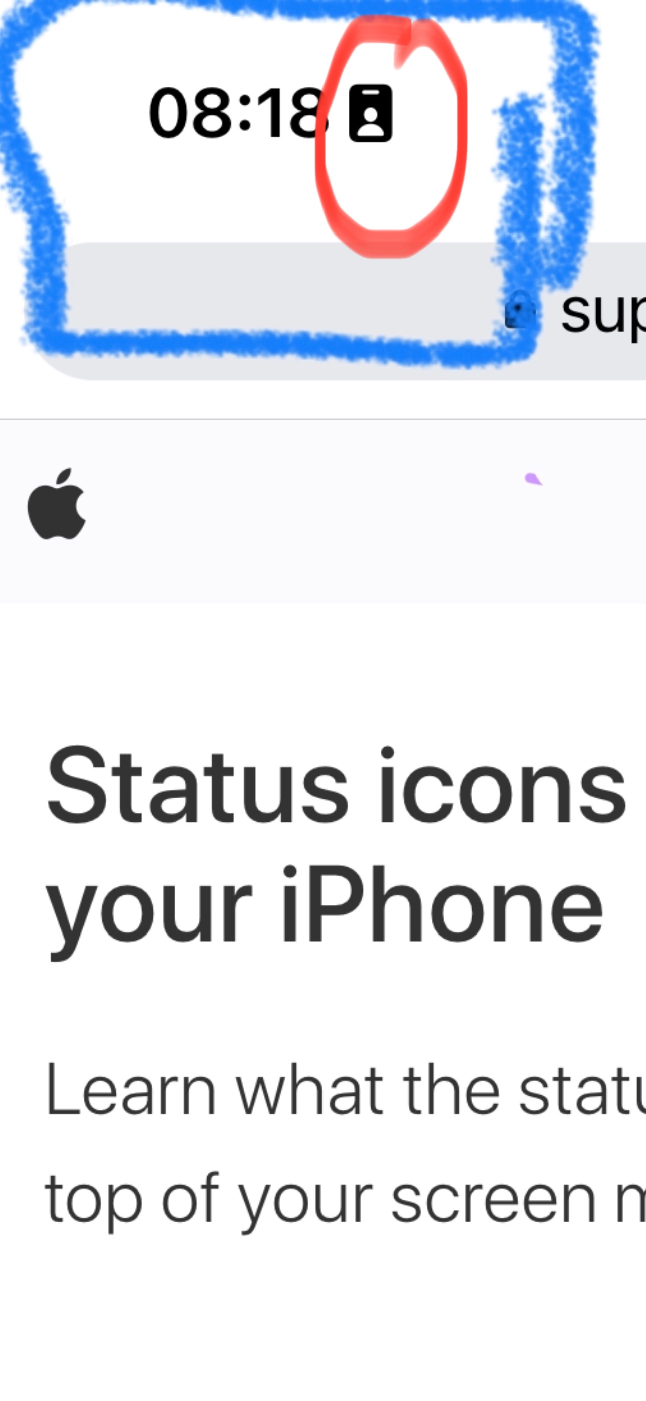 Unknown icon on my iPhone - Apple Community