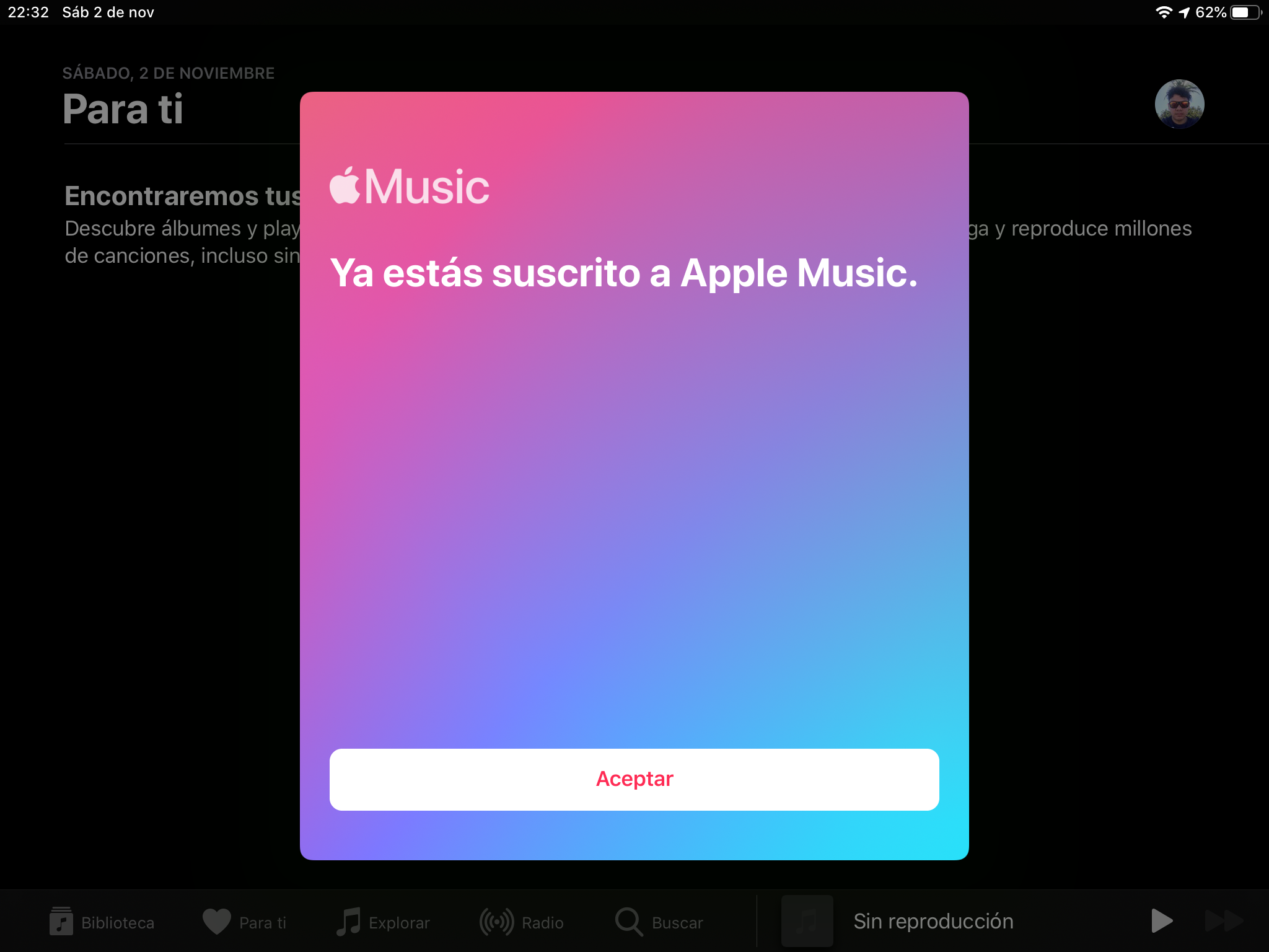 Error de Apple Music en iPad - Apple Community