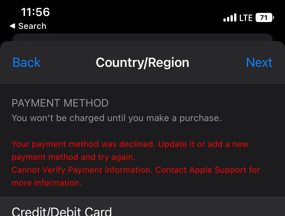 unable-to-verify-my-payment-method-apple-community