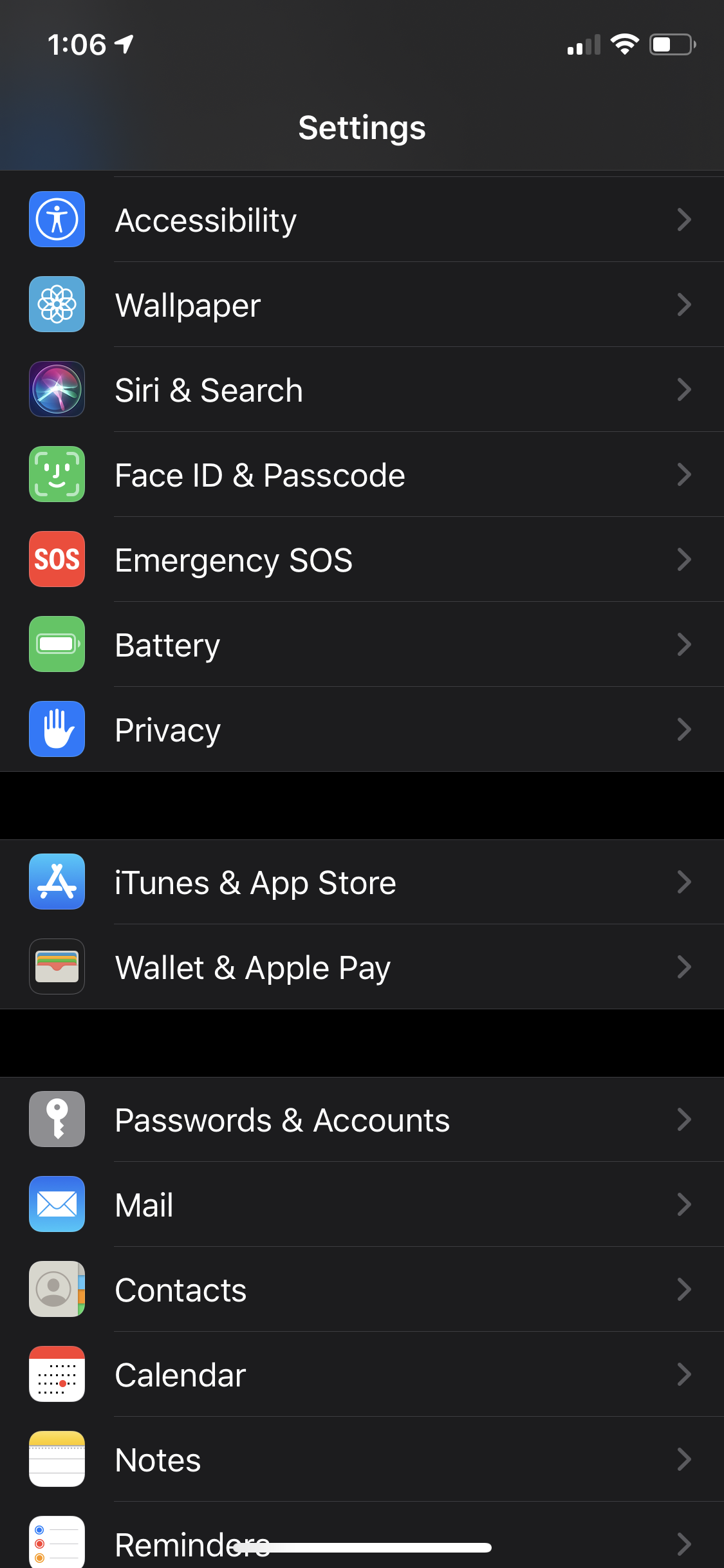 where an I disable the horizontal white l… Apple Community