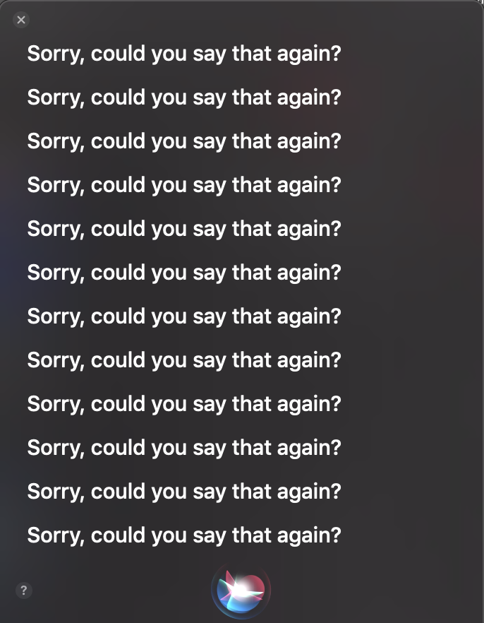 Siri Only Says Sorry Could You Say That Apple Community