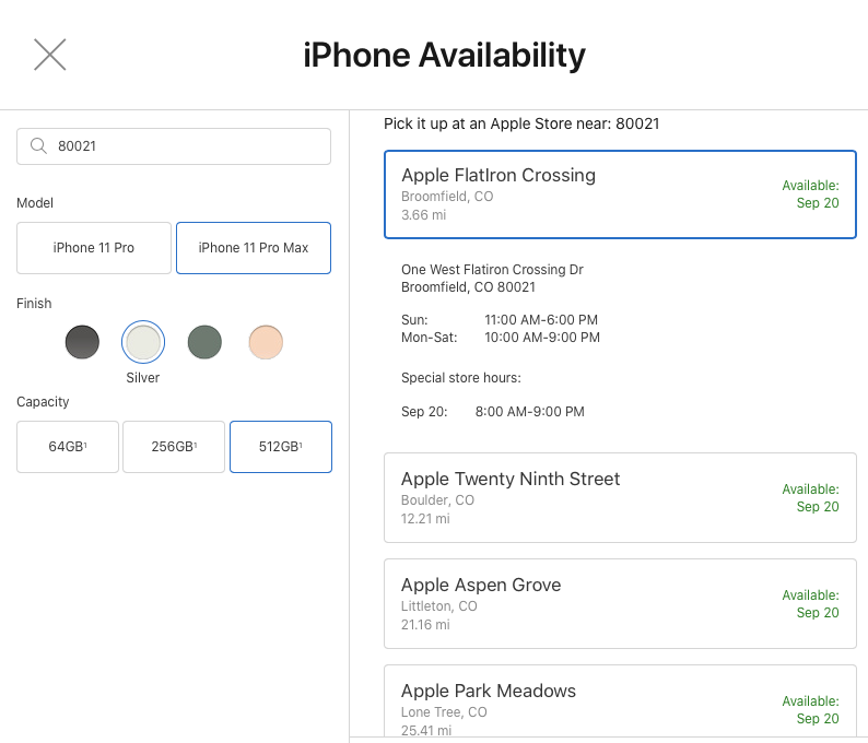 I can't make an appointment to get the ne… Apple Community
