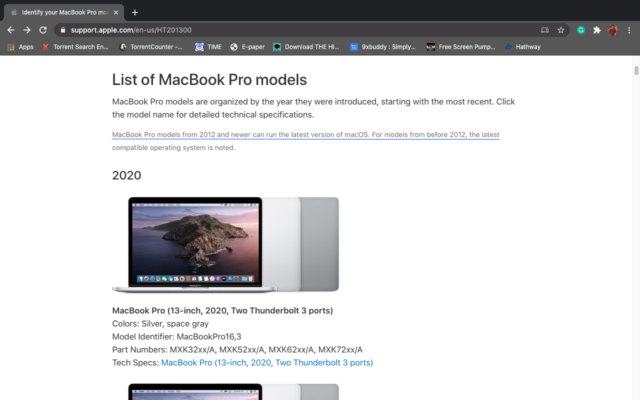 Macbook Pro 13 Inch Mid 12 Big Sur Apple Community