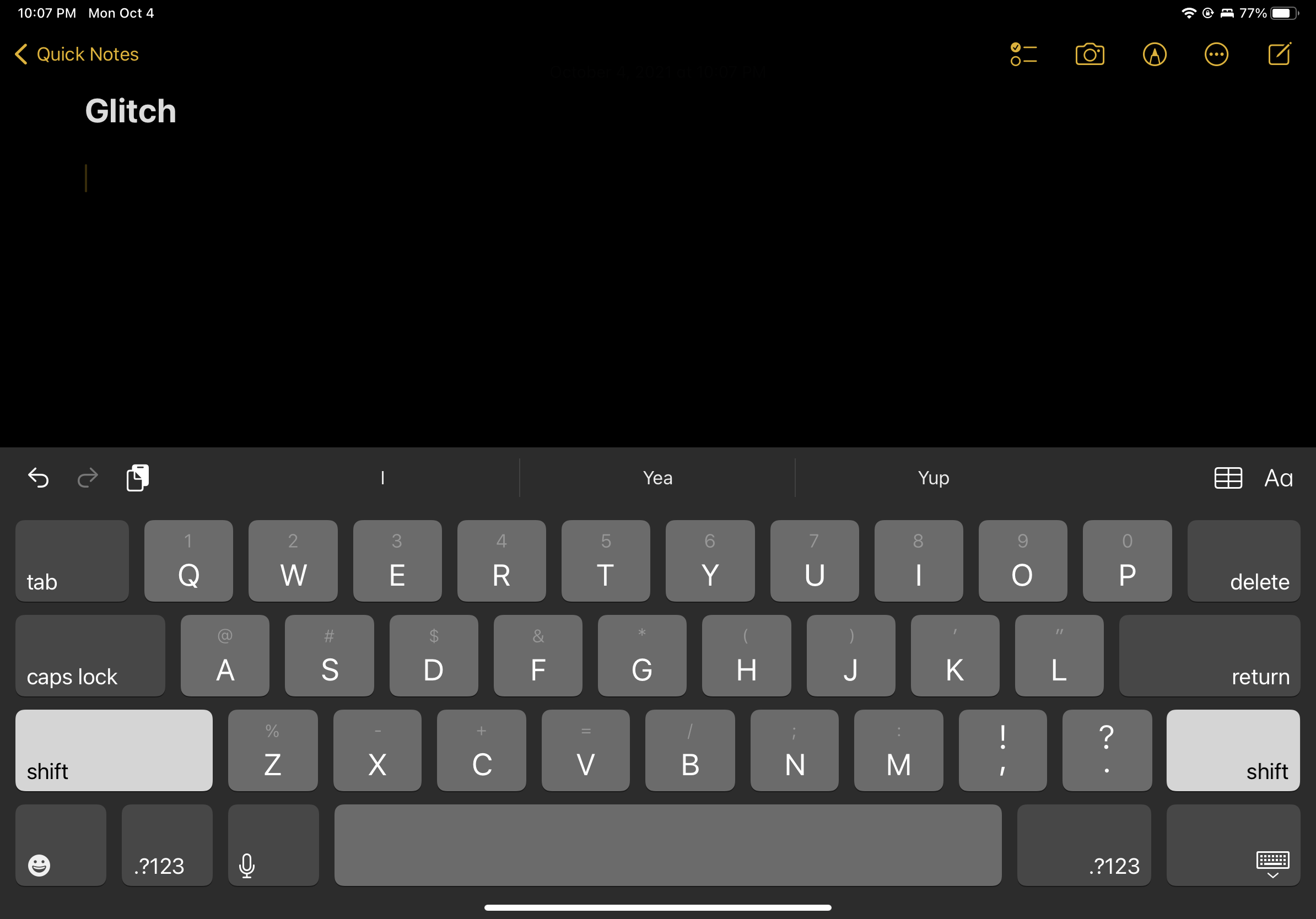 How to fix iPad onscreen keyboard visual… Apple Community