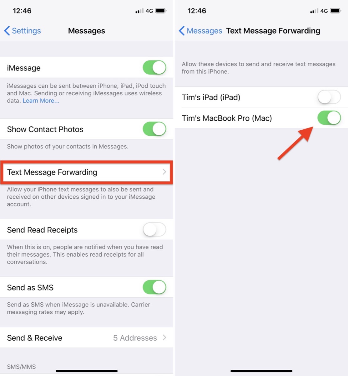 Text Message Forwarding Bugs For Mac
