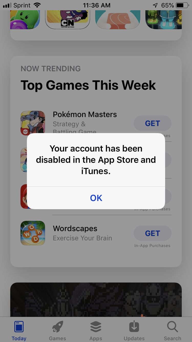 Why does it say my Apple ID account is di… - Apple Community