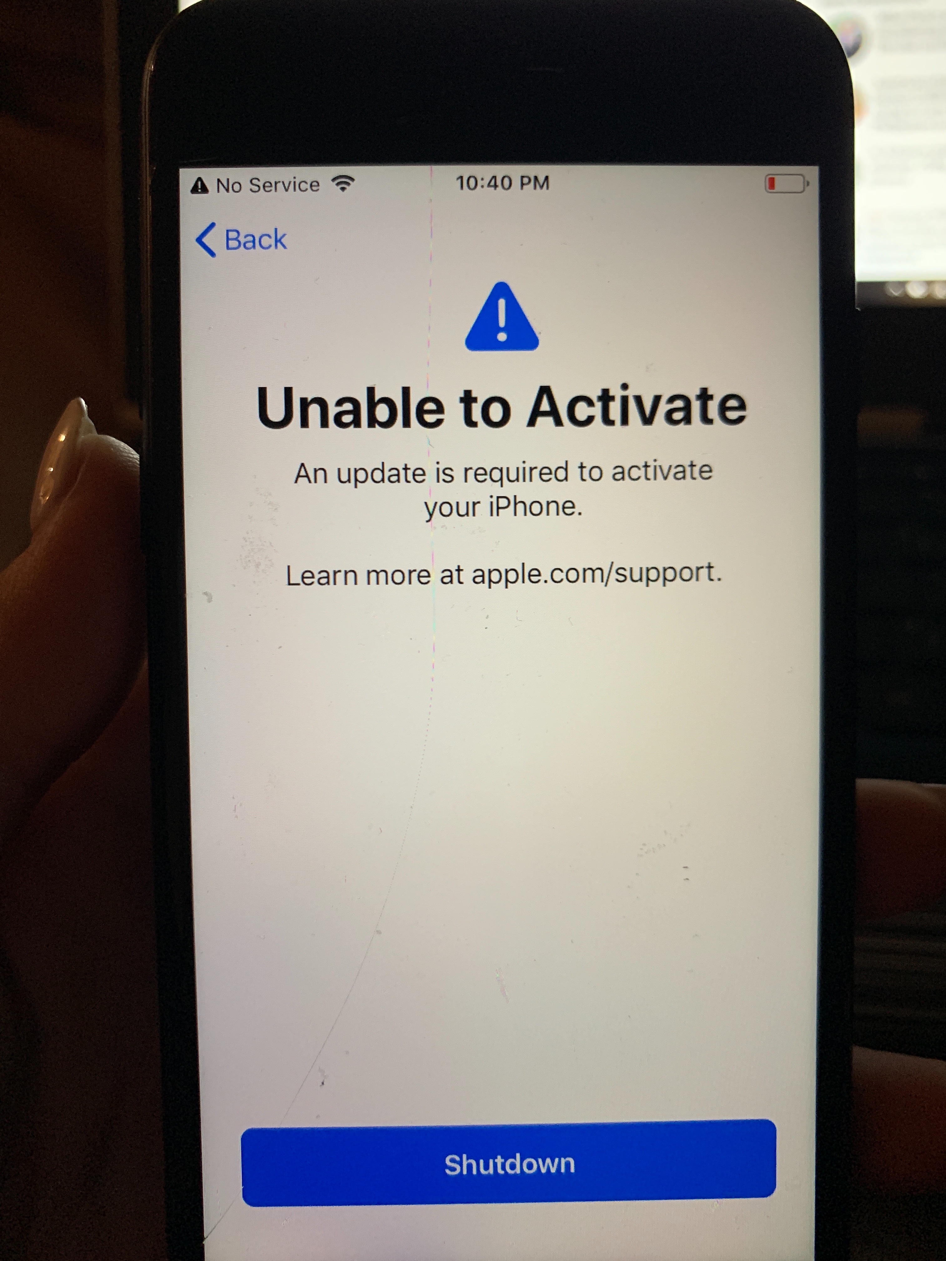 Iphone Wont Let Me Sign Out Of Icloud unable to activate - Apple Community