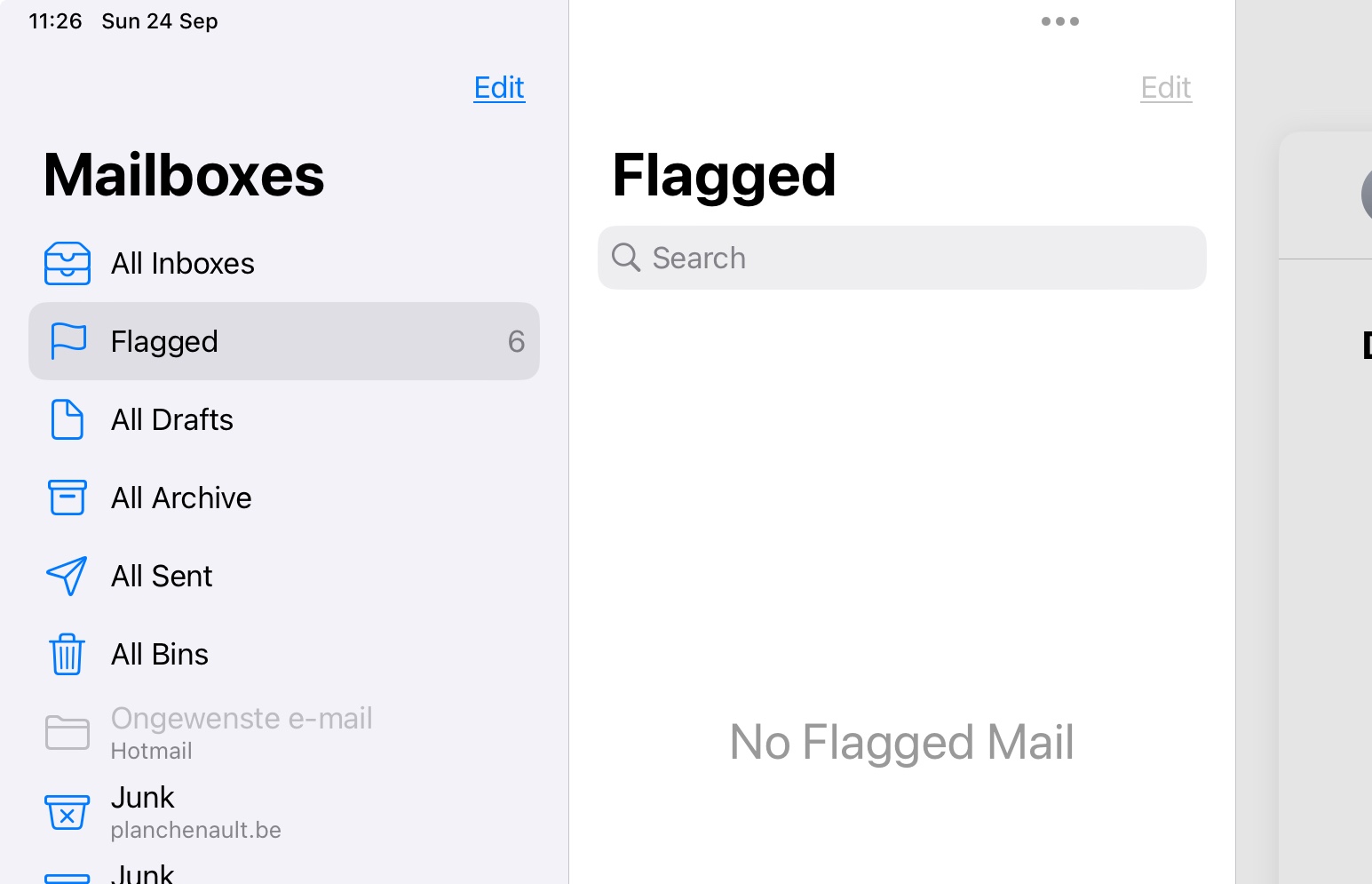 IPad Mail Not Syncing “flagged Items Coun… - Apple Community