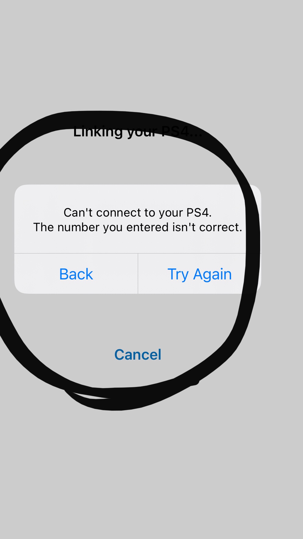 server mikrofon Automatisering Cannot link to PS4 remote play app on iPh… - Apple Community