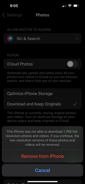 turn off icloud photo sync - Apple Community