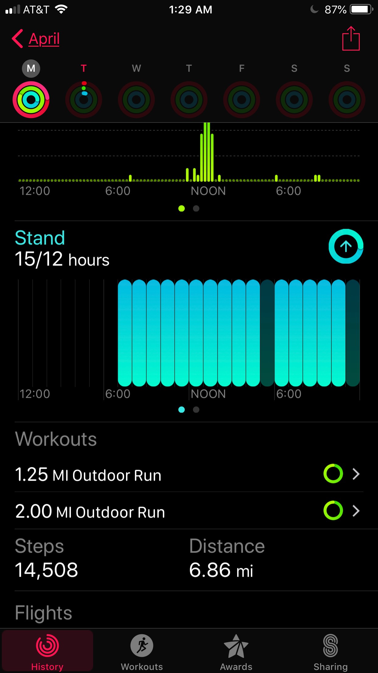 I walked 5,000 steps with the Apple Watch Series 7 and Garmin