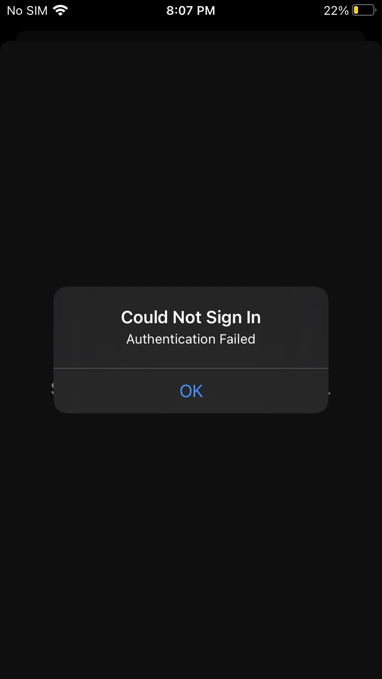 Could not sign in App Store Apple Community