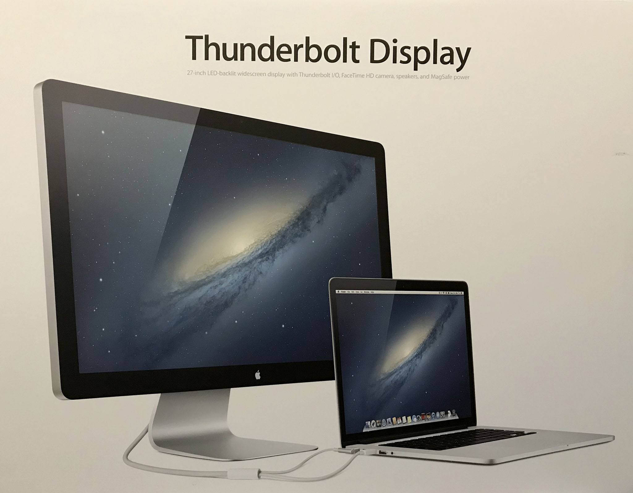 How do you use 27” Thunderbolt Display A1… - Apple Community