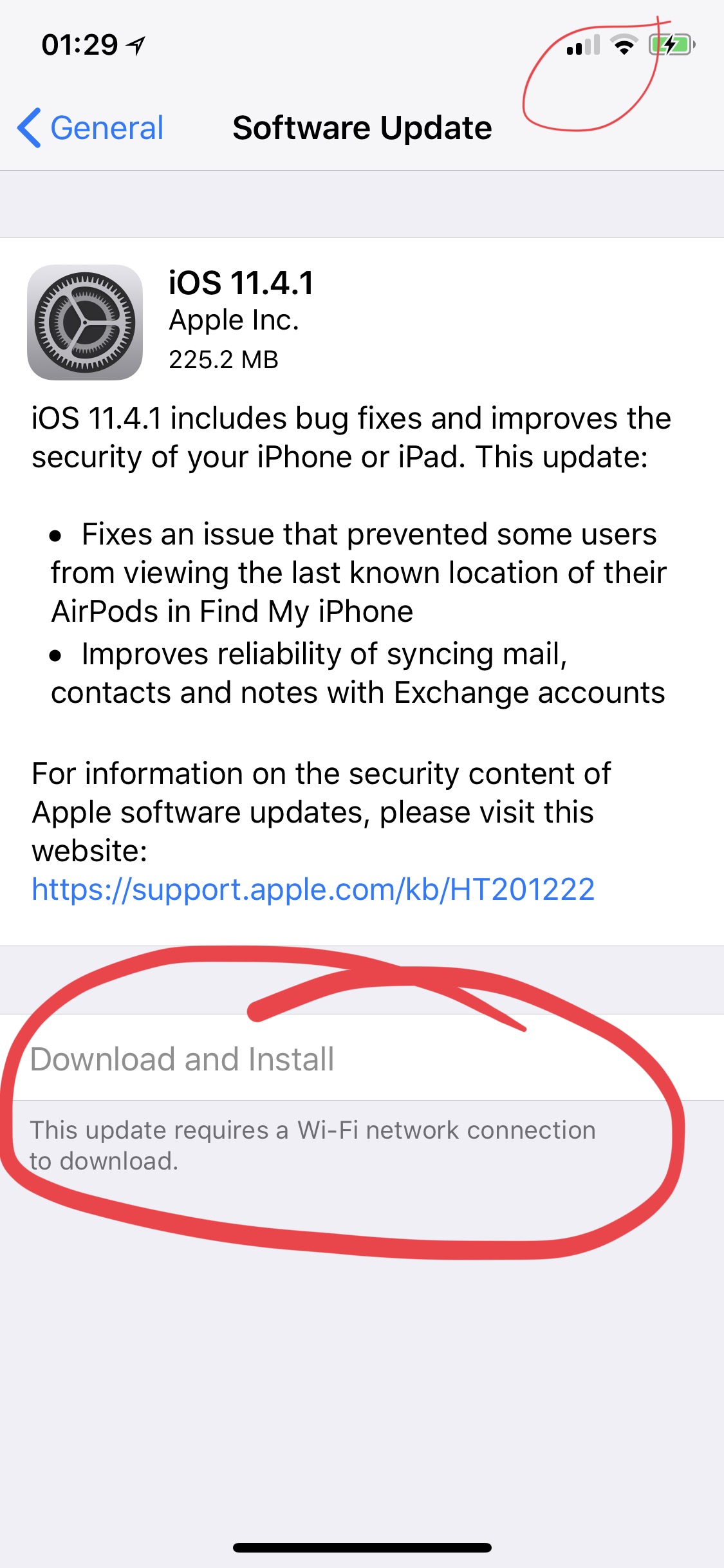 Needs WiFi connection but I have one? - Apple Community