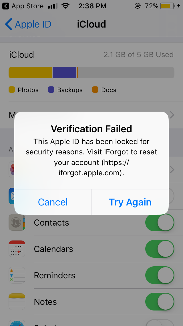 I forgot my icloud password n then i try … - Apple Community