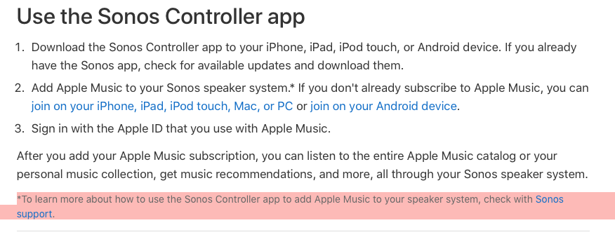 mærke erindringer Tidsserier sonos does not see music library on iPhone - Apple Community