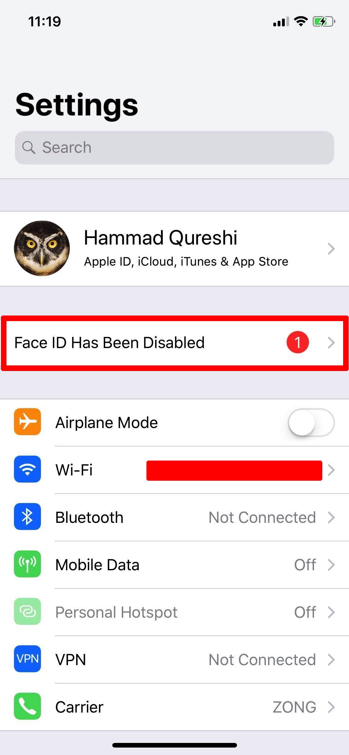 Get rid of "Face ID has been disabled" Er… - Apple Community