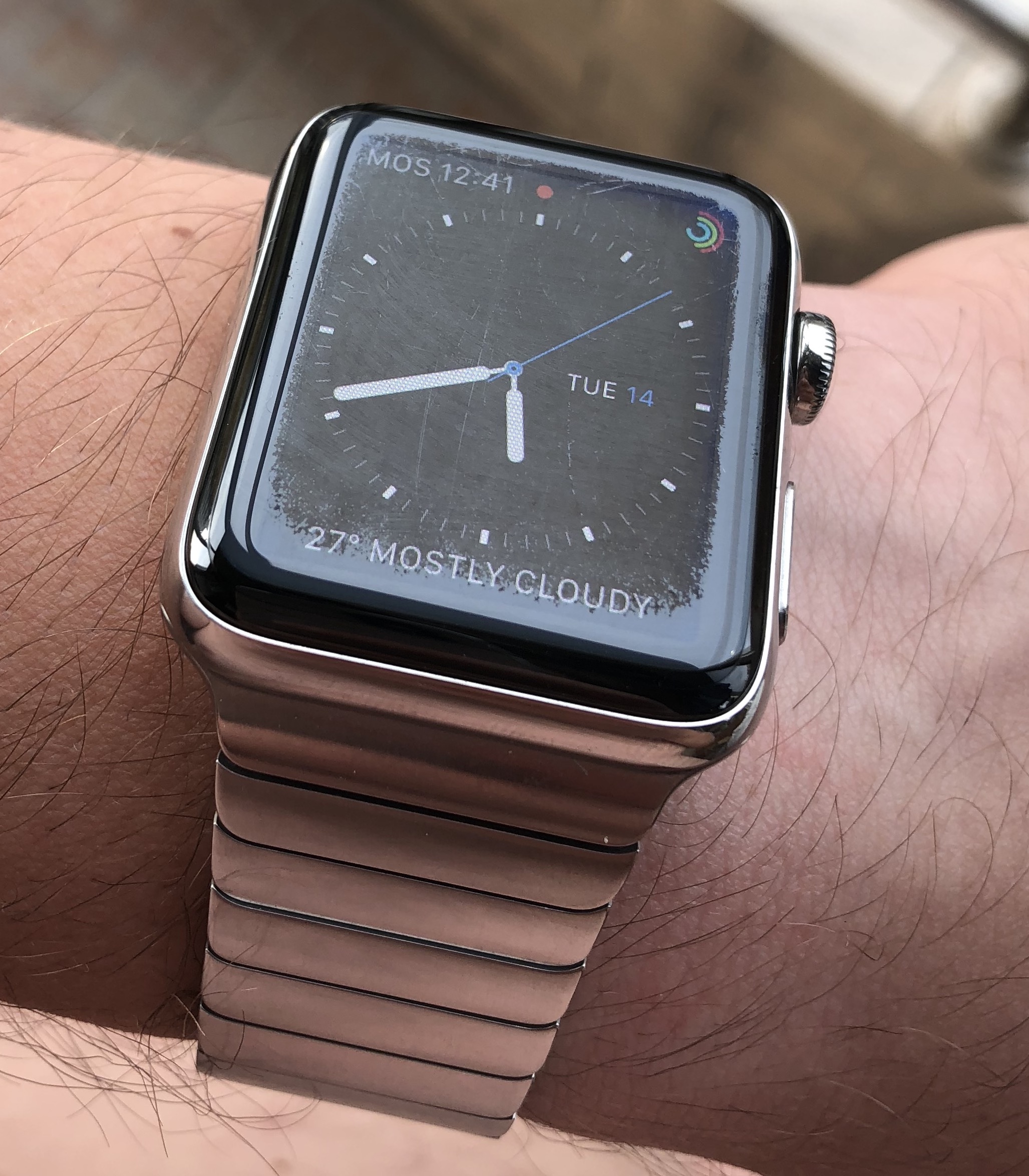 Apple Watch S3 lost the oleophobic coating - Apple Community