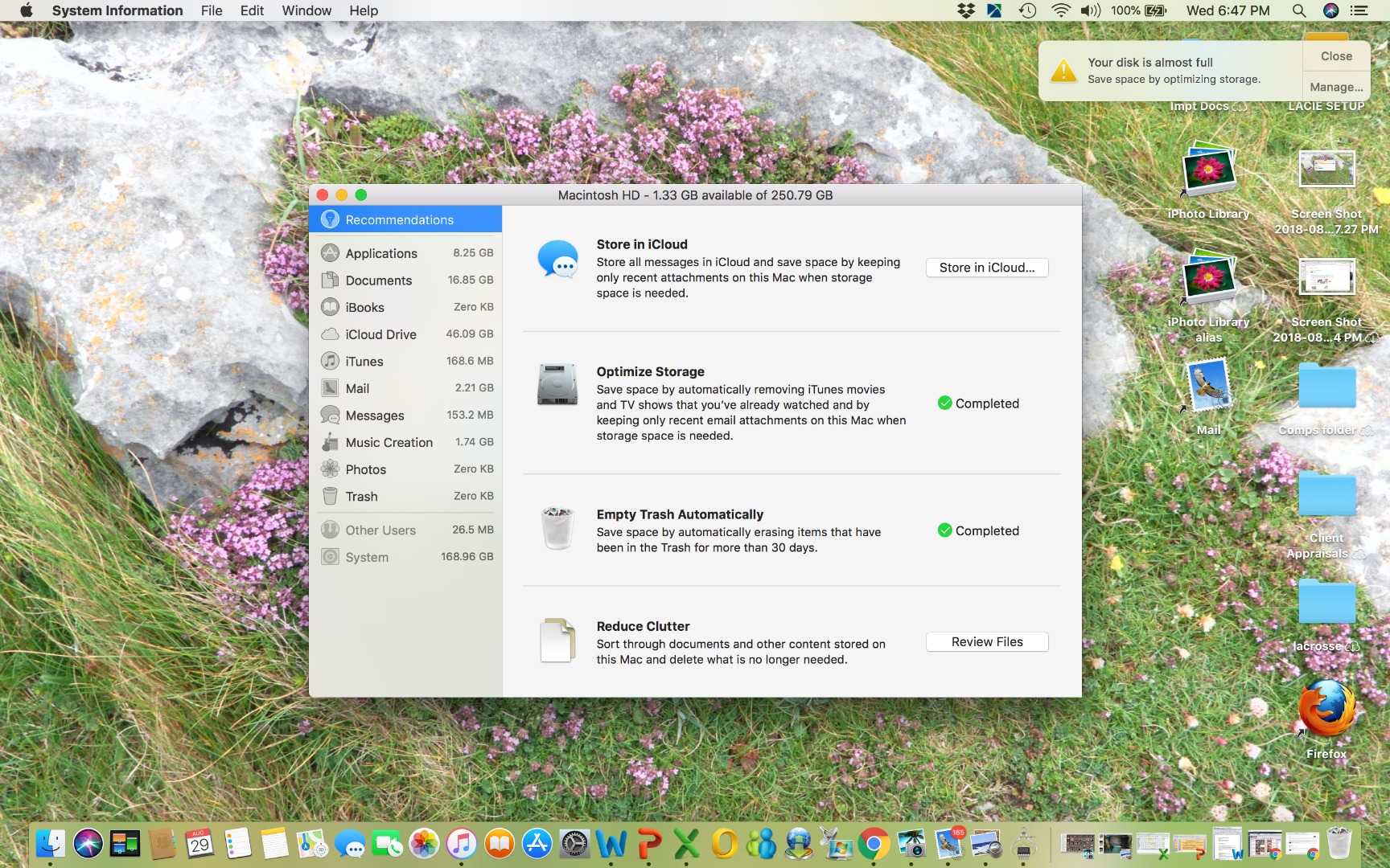 Mac OS system files too big Apple Community