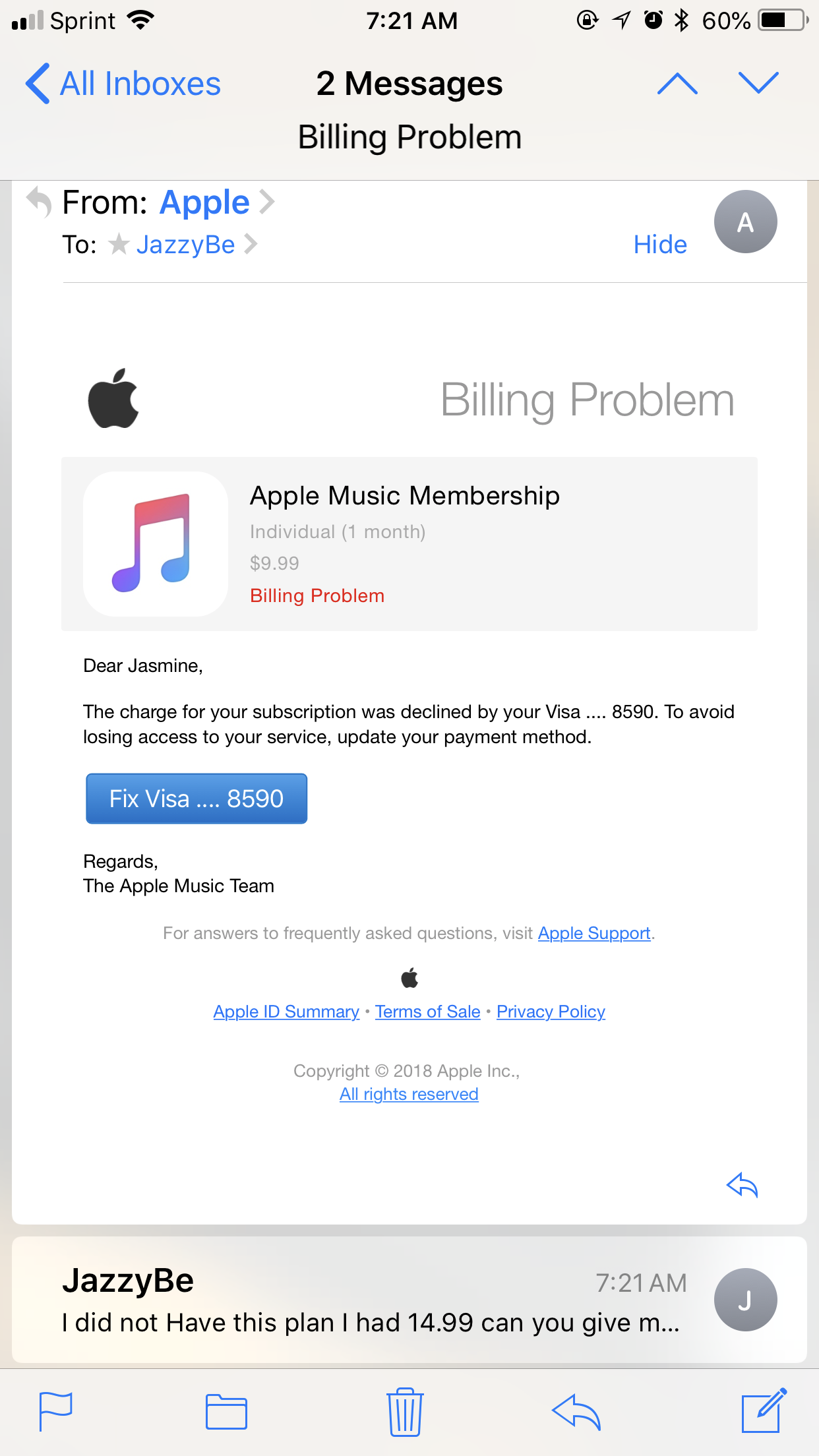 Why did you take 9.99 from when I didn’t … - Apple Community