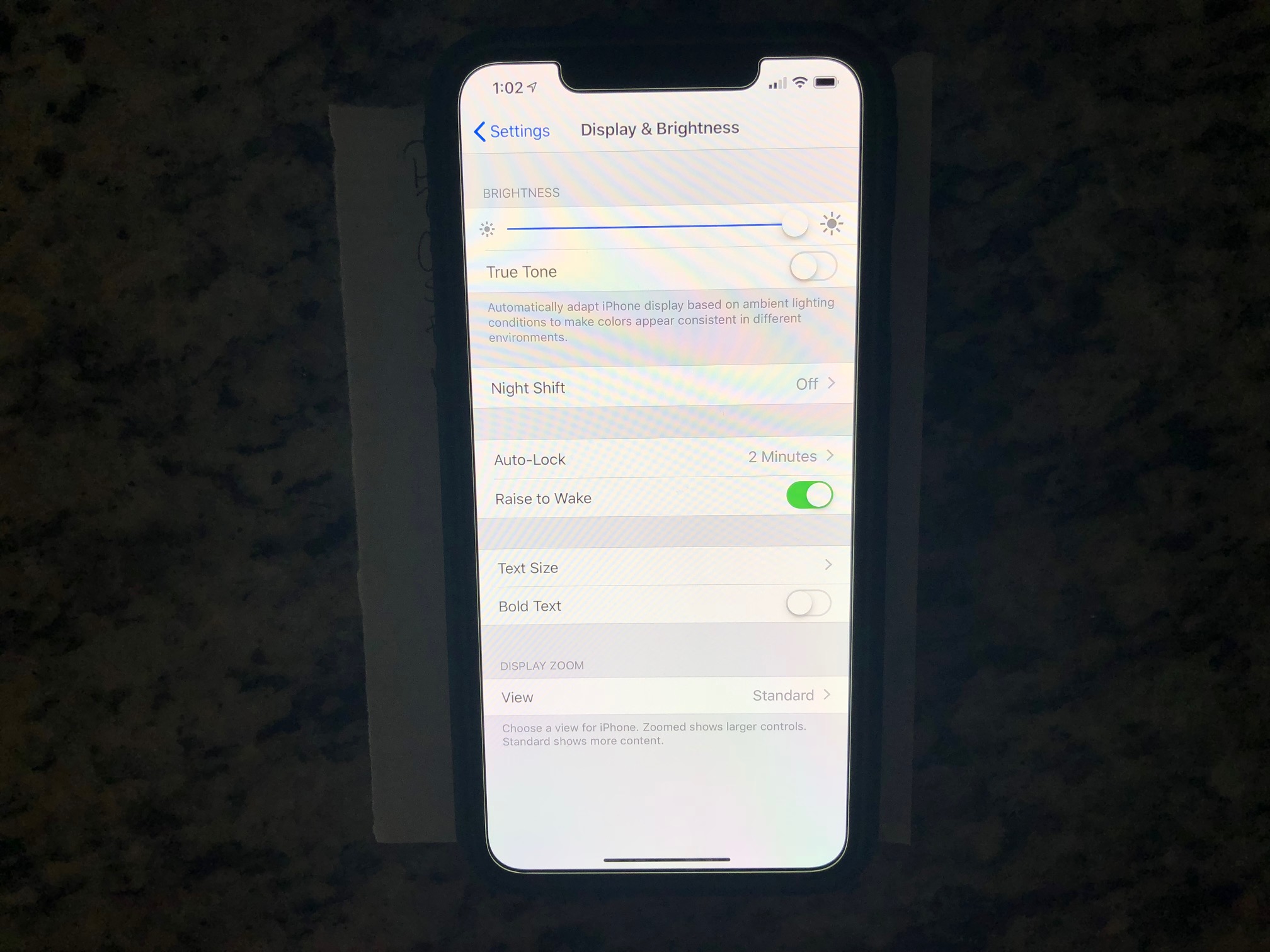 iPhone XS Max includes Display Zoom accessibility feature unlike