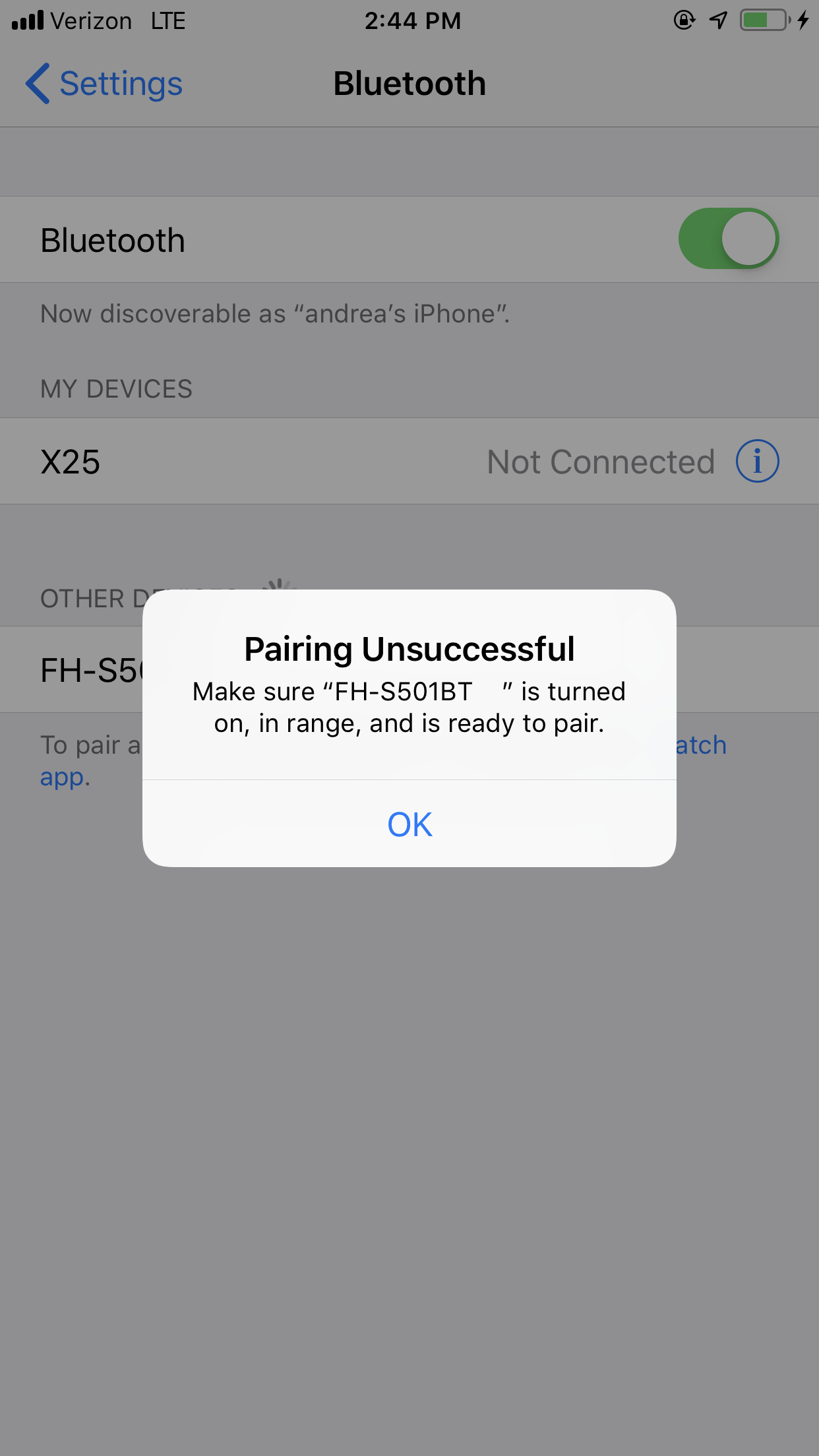 After iOS 12.0.01 update still Bluetooth … - Apple Community