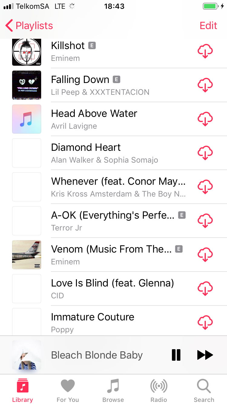 Apple Music Artwork Of New Songs Added To Apple Community