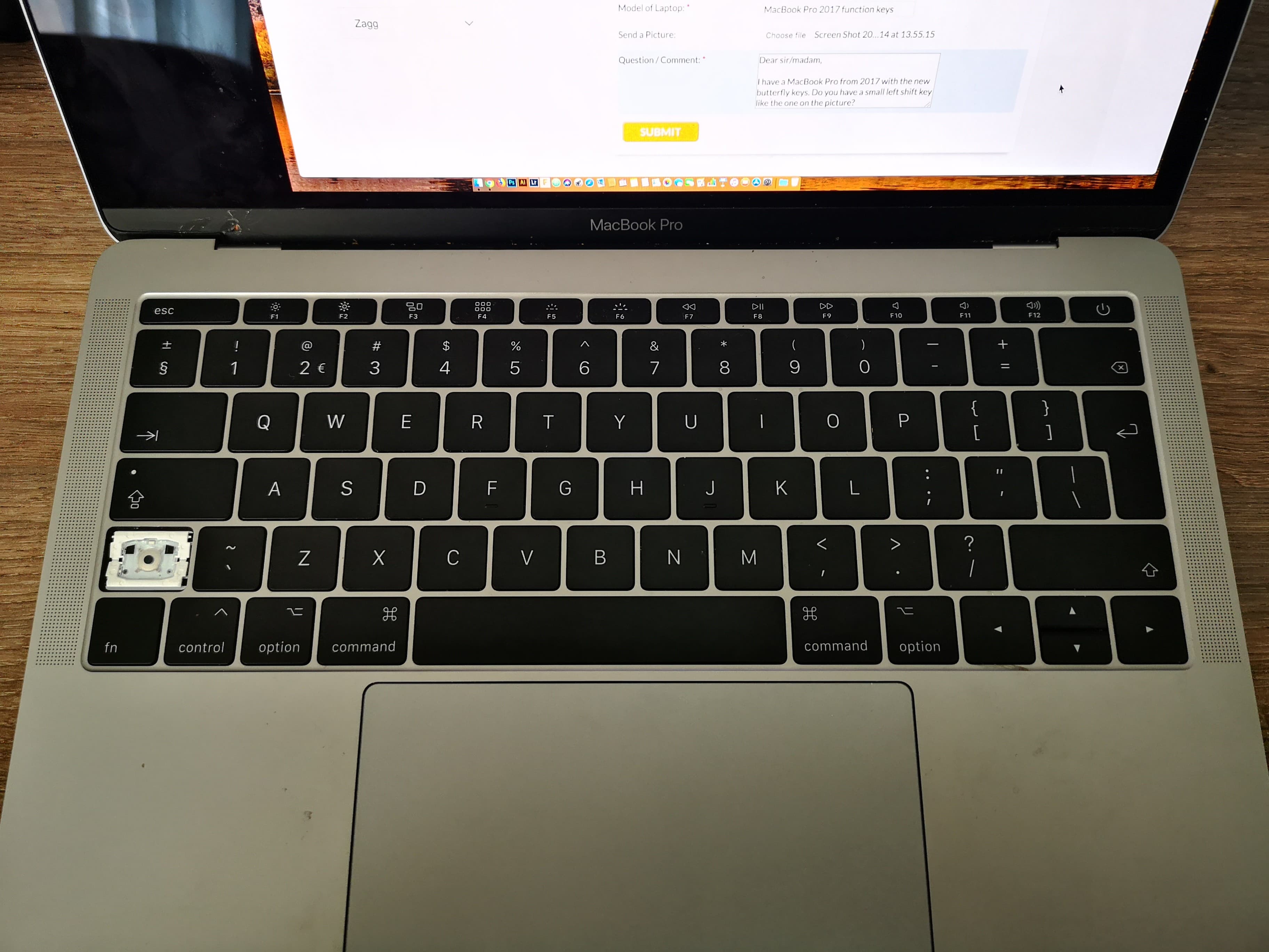 Broken screen because of broken keyboard … Apple Community