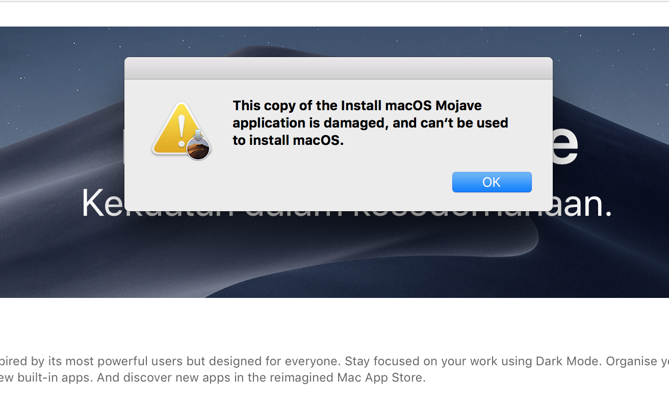 Yimen Error Mac OS