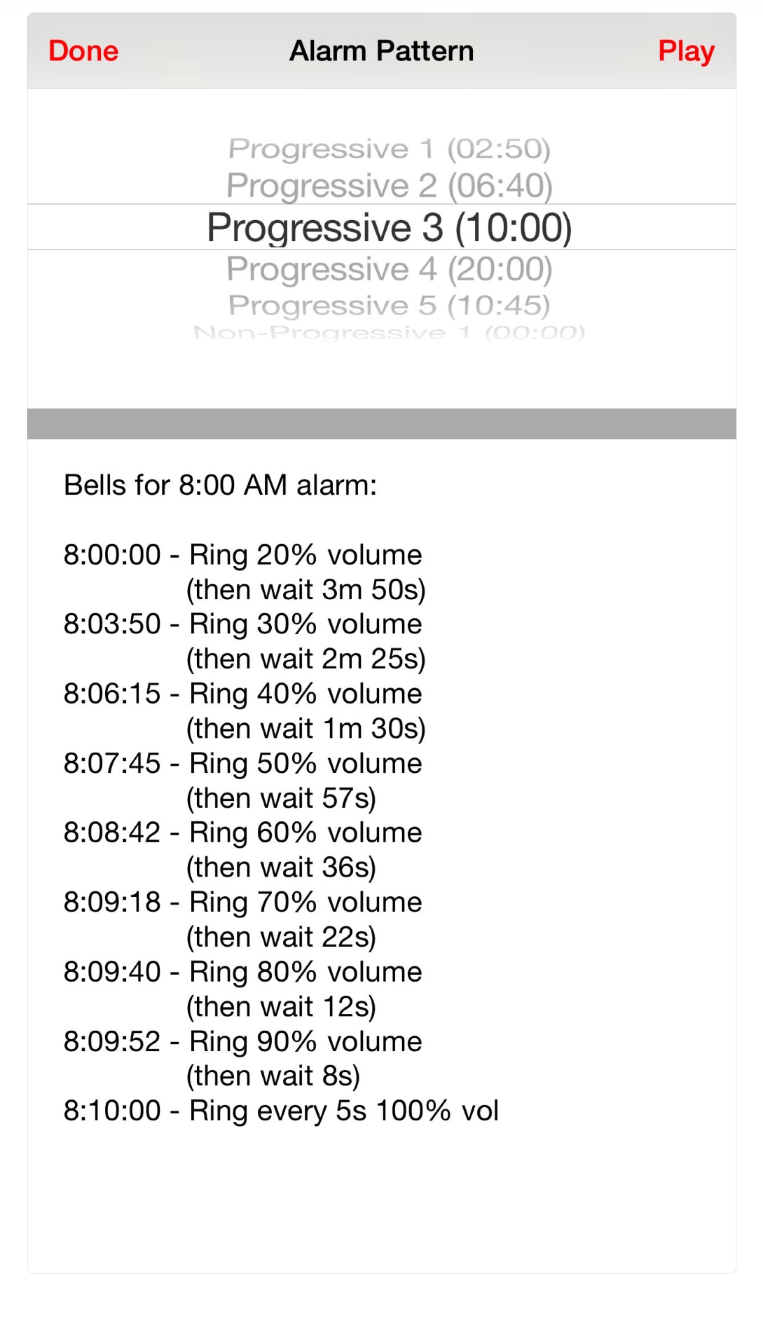 Gradual Volume on Alarm Apple Community