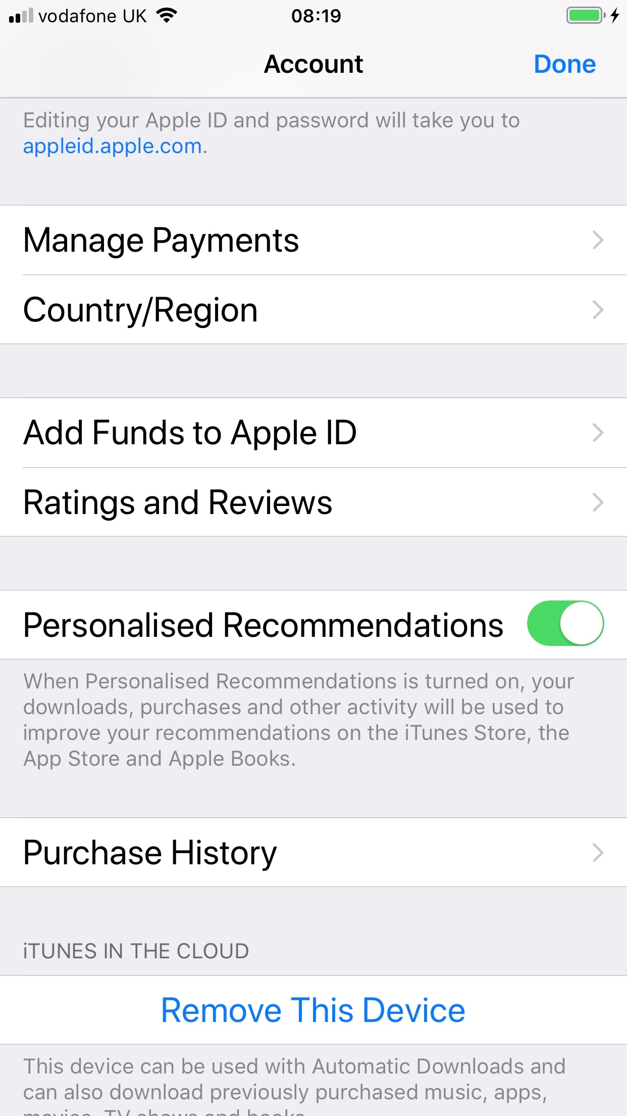 Subscription iphone manage How to