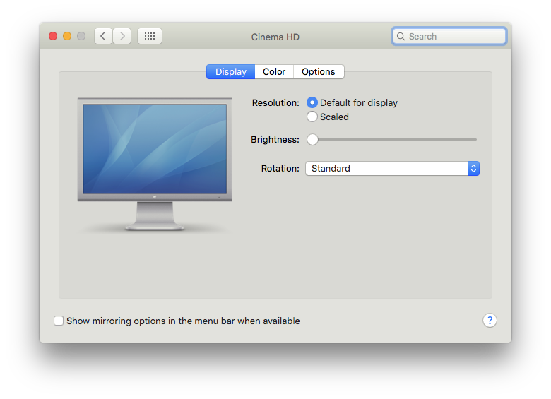 Macbook Pro and brightness of external DE… - Apple Community