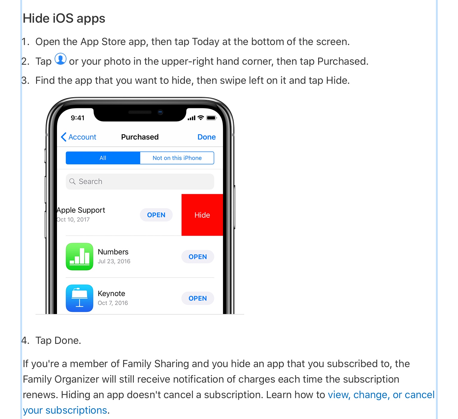 How do I unhide purchased app from iPhone… - Apple Community