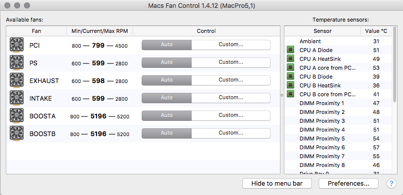 BoostA BoostB Fan Speeds - Apple Community