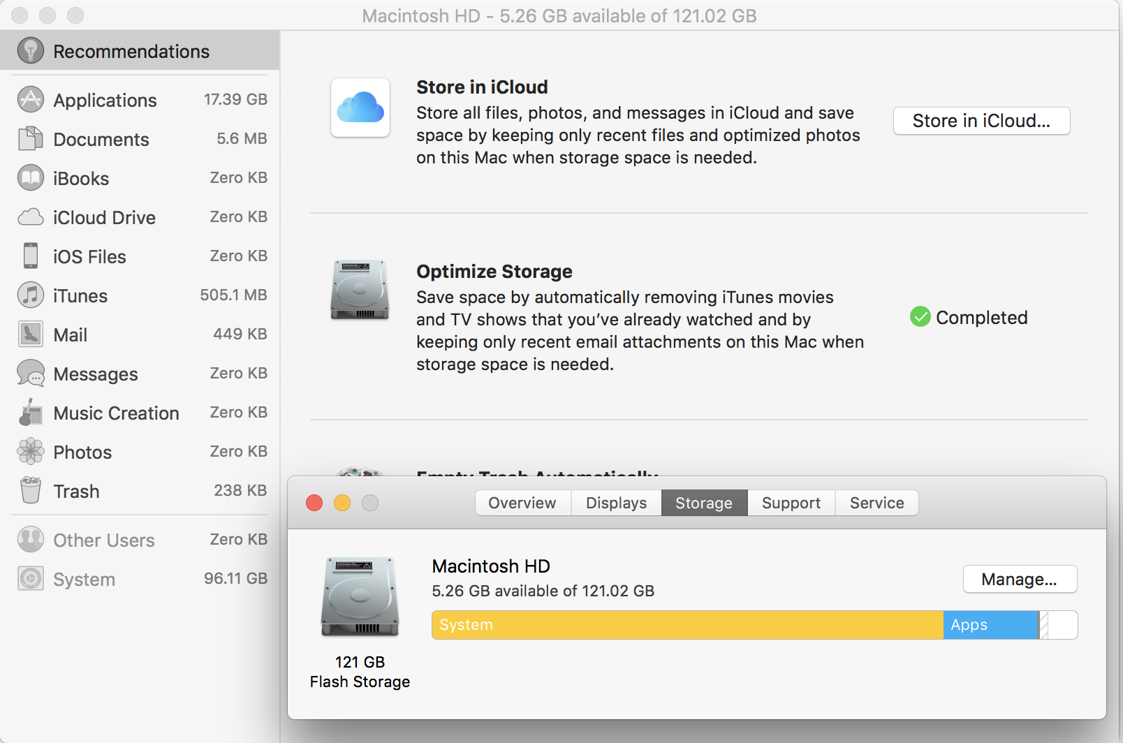 Macbook Pro Storage Full Due to System - Apple Community